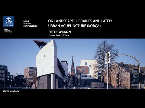 Dulux BE—150 Dean's Lecture - Peter Wilson