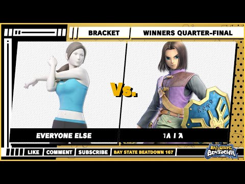 Bay State Beatdown 167 - Winners Quarters - everyone else (Wii Fit Trainer) VS Ἰλία (Hero) - SSBU