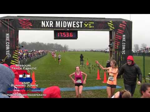 2017 NXR Midwest Girls Championship Finish