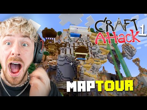 Ihr glaubt NIEMALS wie KRASS die ERSTE CRAFT ATTACK map aussieht (10 Jahre alt!)