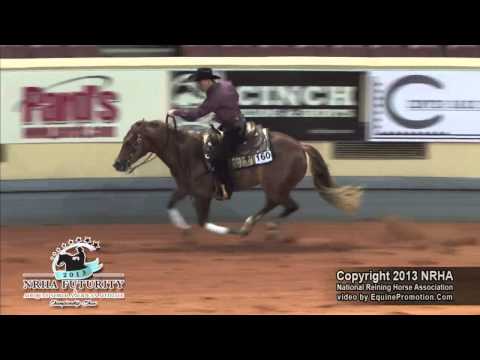 Gunna Be Shiney ridden by Stefano Calcagnini - 2013 NRHA Futurity(Open Fut. 1st Go - Sec. 1)
