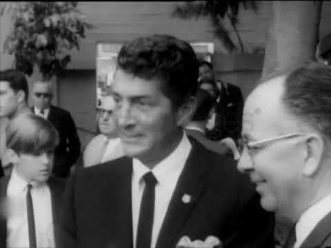 Dean Martin Footprint ceremony at Grauman's