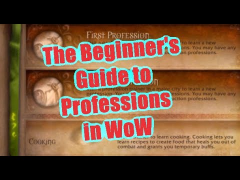 How to get Professions in WoW and make Gold