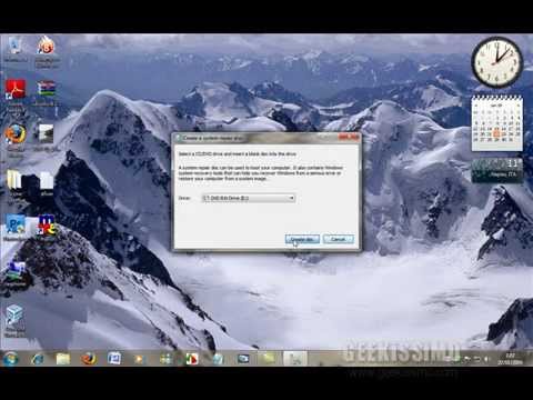 Windows 7: come creare un disco di ripristino