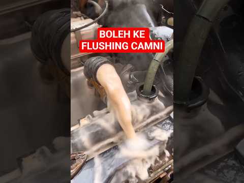 Flushing Coolant enjin hidup?