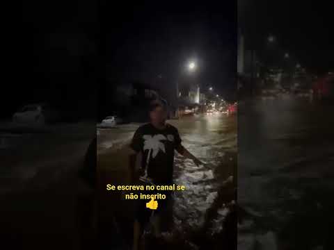 CHUVA EM FORMOSA GOIÁS/CHUVA ABRE BURACO GRANDE NO CHÃO