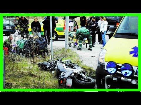 Mc och bil i krock på E4 – 28-årig man död