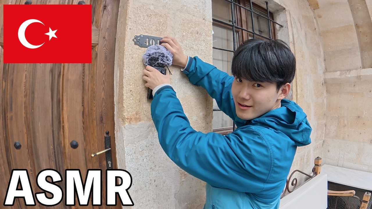 【ASMR】トルコの洞窟ホテルでASMR！！ / カッパドキア【SUB】ASMR at a Cave Hotel in Turkey!! / Cappadocia