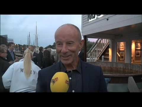 Ingemar Stenmark på Jan-Ove Waldners 50-årsfest