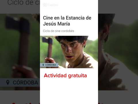 CINE EN LA ESTANCIA JESÚS MARÍA