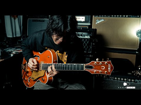 【Brush eight】Gretsch G6120T Players Edition Nashville “Orange Stain”
