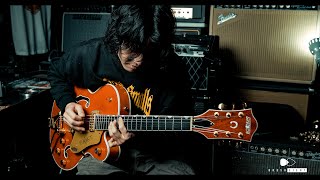 Video thumbnail for 【Brush eight】Gretsch G6120T Players Edition Nashville “Orange Stain” by brusheight