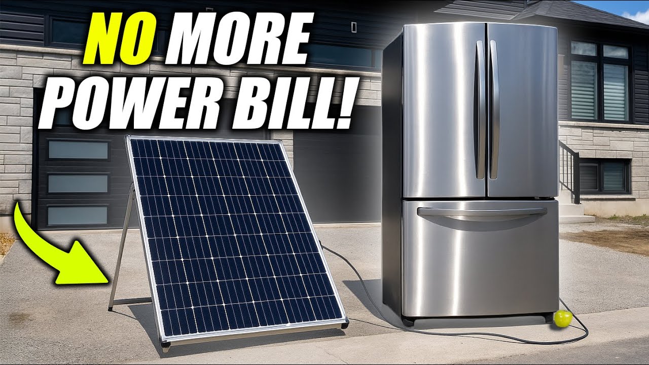 Powering a Fridge with Solar Panels: How Many Do You Really Need?