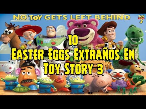 Top 10 Easter Eggs: 10 Easter Eggs Extraños En Toy Story 3