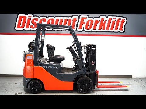Toyota 8-Series 8FGCU25 5,000lb LP Propane #2346 - Forklift For Sale
