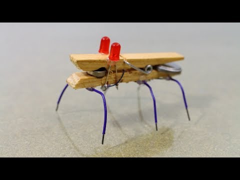 A Cool Do-It-Yourself Guide To Building A Mini Robotic Toy Bug From Items Around The House