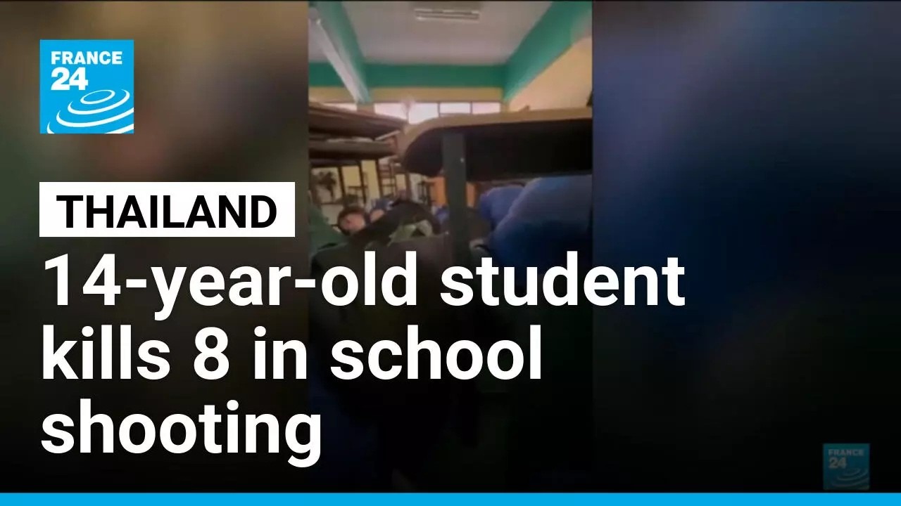 Thailand: Gunman killed grandparents before school attack • FRANCE 24 English
