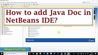 Adding Javadoc in NetBeans IDE | Tutorial for Beginners