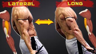 Use This Triceps Long & Lateral Head Alternating Combo Exercise for Balanced Tricep Growth!!