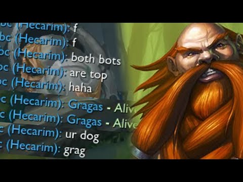 My Jungler Wanted To Surrender Early, But The Late Game Gragas ALWAYS SCALES! | Panunu
