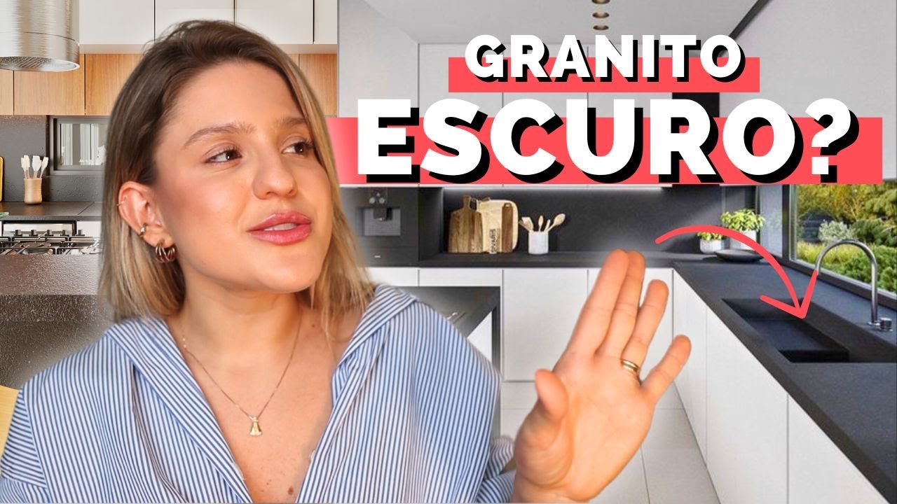 5 INSPIRAÇÕES DE COZINHAS COM BANCADA ESCURA PARA 2024!