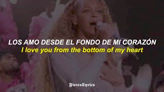 Beyoncé - Shining (Thank You) (Homecoming Live) / ESPAÑOL + LYRICS