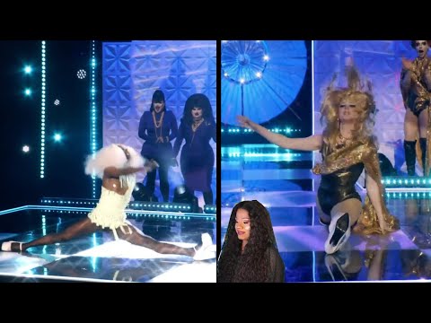 Black Peppa vs Copper Topp - Rupaul's Drag Race UK Lip Sync Reaction!