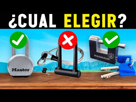 😮 los 5 Mejores Candados de Seguridad 2025 | Candado para Bicicleta, Moto, Patinete Calidad Precio