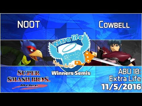 Extra Life: NOOT (Falco) vs. Cowbell (Marth) - SSBM Winners Semis