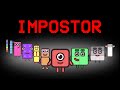 If Numberblocks were Among Us Characters