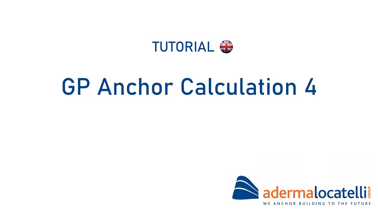 GP Anchor Calculation tutorial