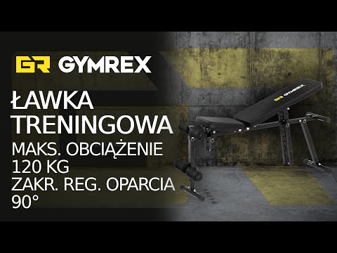 Video - Ławka treningowa - 120 kg