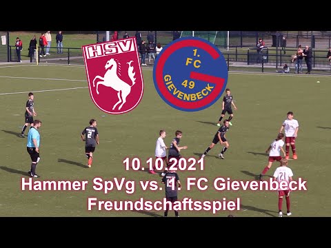 Hammer SpVg D1 vs. 1. FC Gievenbeck D1  --  Freundschaftsspiel  --  10.10.2021