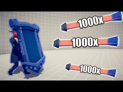OPPENHEIMER MIRROR SHIELD vs 1000x OVERPOWERED UNITS - TABS | Totally Accurate Battle Simulator 2023
