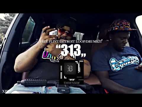 Free Flint Drum Kit "313" (+5 Flint Loops) | Detroit Drum / LoopKit | @xiiibeats