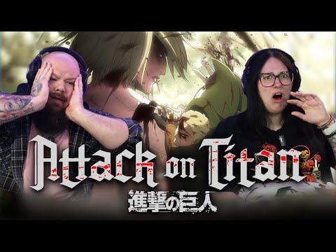 FEMALE TITAN?! | ATTACK ON TITAN [1x17-1x19] (REACTION)