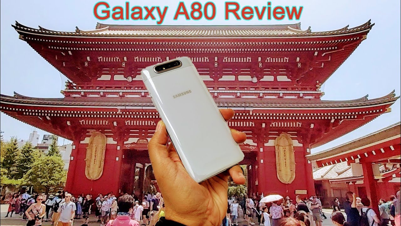 Samsung Galaxy A80 Review Using The Phone And Cameras In The US/TOKYO (The Good And The Bad)