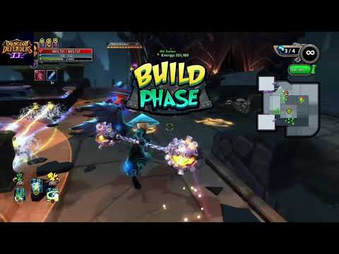 Dungeon Defenders 2 Altar of Athame Prime Incursion with spiders no tower build