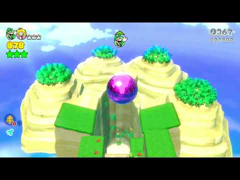 Super Mario 3D World [Switch] 1-4 Glitch Speedrun - Time: 61 (FAKE WR)