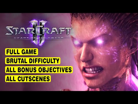 STARCRAFT 2: HEART OF THE SWARM • FULL GAME • BRUTAL DIFFICULTY • ALL CUTSCENES
