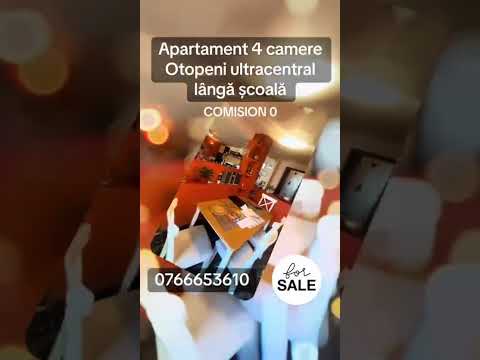 Apartament 4 camere ULTRACENTRAL Otopeni | lângă școală — Video