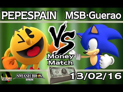 [Money Match] PEPESPAIN (PAC-MAN) vs MSB·Guerao (Sonic) - Bo5