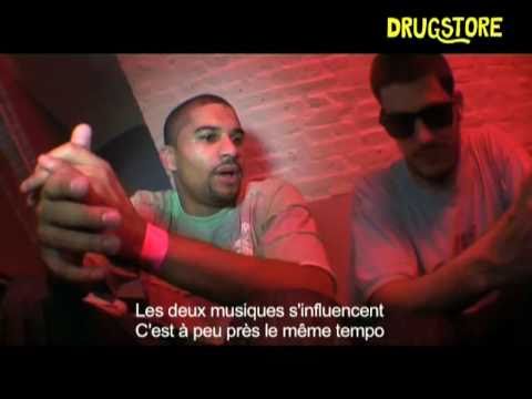 DJ Gant-Man jukin' it in Paris at Social Club