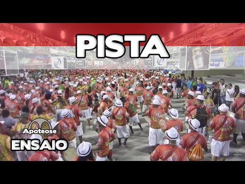 Unidos de Padre Miguel 2017 - Pista - Ensaio técnico