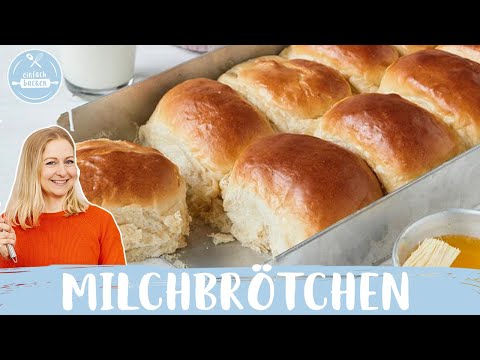 Milchbrötchen ☕🌞 | Weiche und fluffige Hefebrötchen | in 20 Minuten vorbereitet | Einfach backen