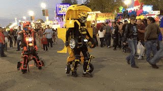 BEST Transformer COSTUME of 2021 (Electric Wheels & Front View Monitor) Bumble Bee