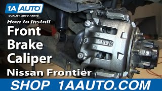 How to Replace Front Brake Caliper 01-04 Nissan Frontier