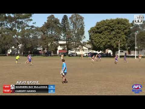 2019 HCCAFL Black Diamond Plate Round 16 - Warners Bay Bulldogs v Cardiff Hawks