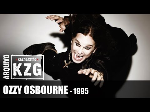 OZZY OSBOURNE (1995) ☥ FÚRIA METAL ☥ entrevistado por Gastão Moreira
