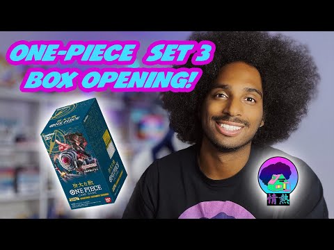 One Piece TCG OP-03 Pillars Of Strength Booster Box Opening